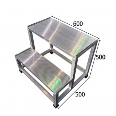 논슬립 2단 600 계단 발판