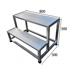 논슬립 2단 800 계단 발판