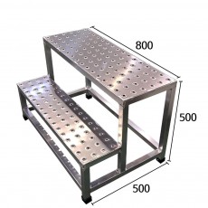 타공 2단 800 계단 발판