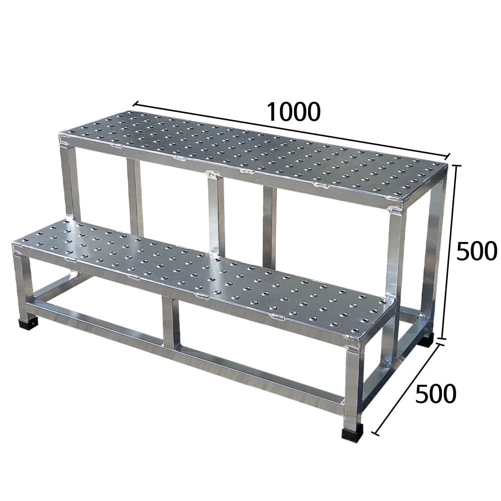 타공 2단1000 계단 발판