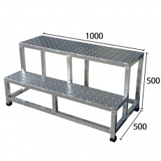 타공 2단1000 계단 발판