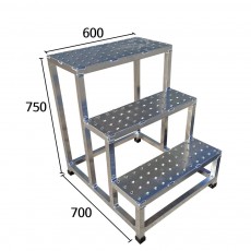 타공 3단 600 계단 발판