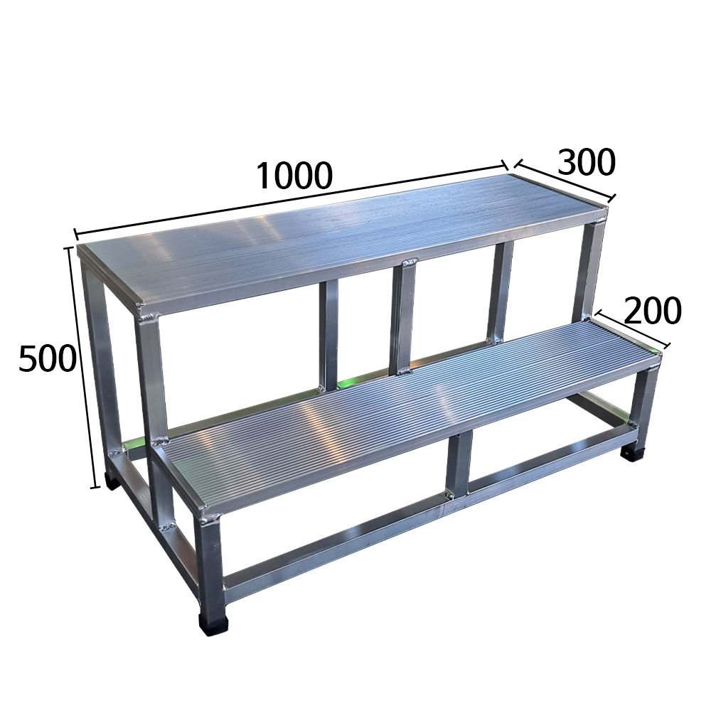 논슬립 2단 1000 계단 발판