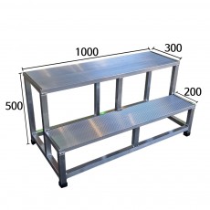 논슬립 2단 1000 계단 발판