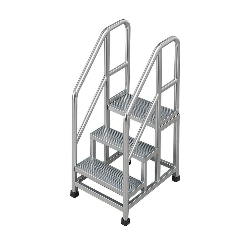 알루미늄 핸드레일 3단 4단 계단 발판