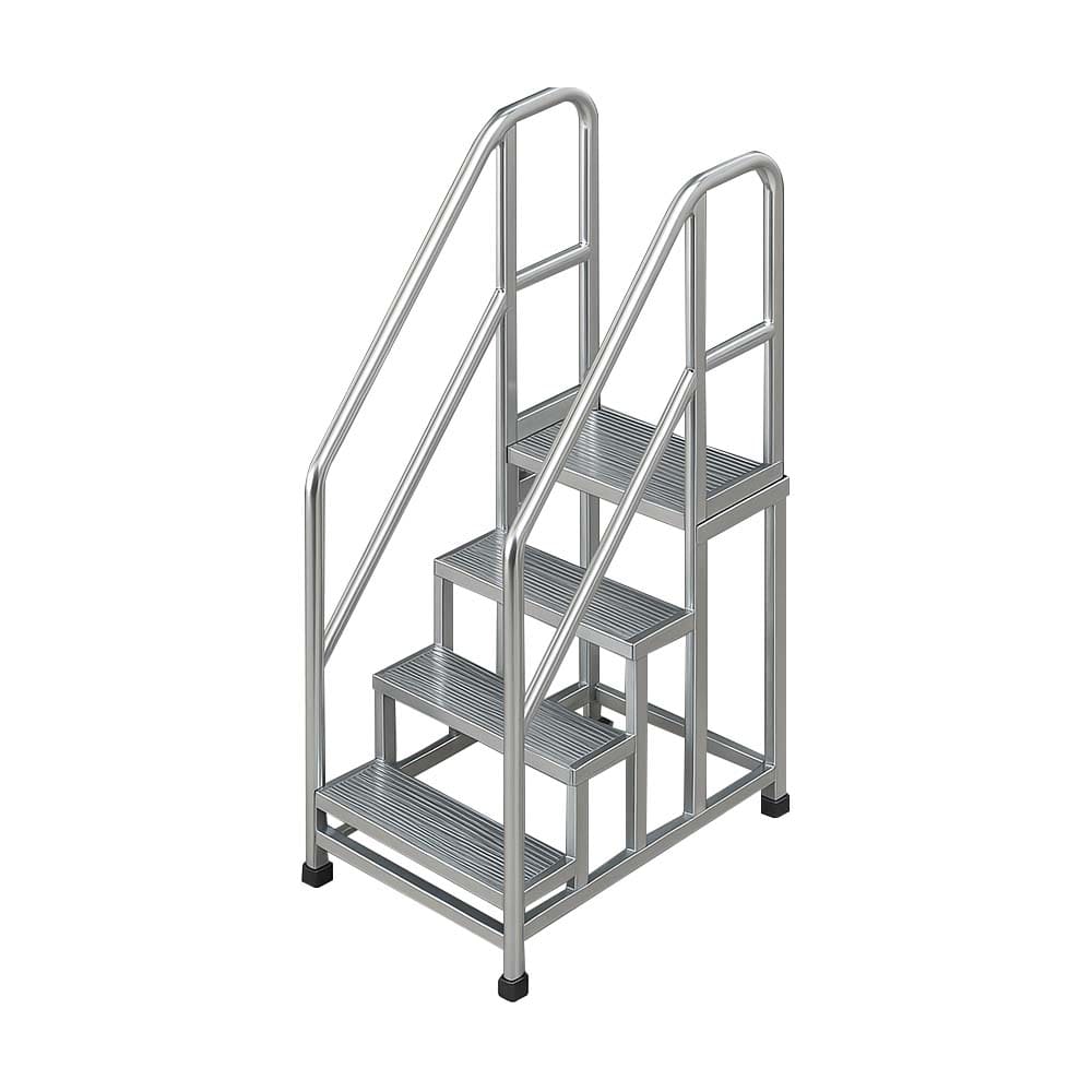 알루미늄 핸드레일 3단 4단 계단 발판