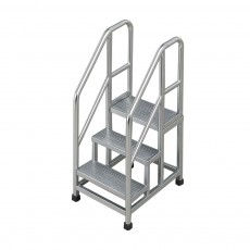 알루미늄 핸드레일 3단 4단 계단 발판