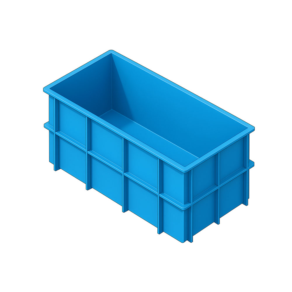 FRP 사각 대형 물통 2톤 맞춤제작 국내산